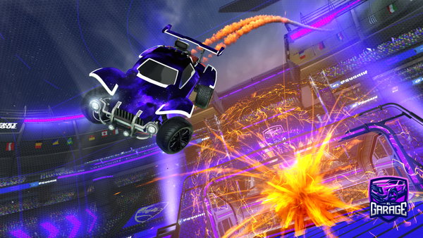 A Rocket League car design from eWZy1