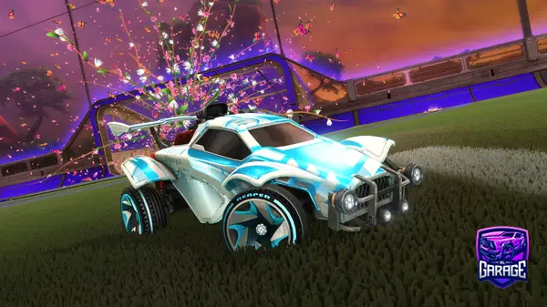 A Rocket League car design from W00d13S154321