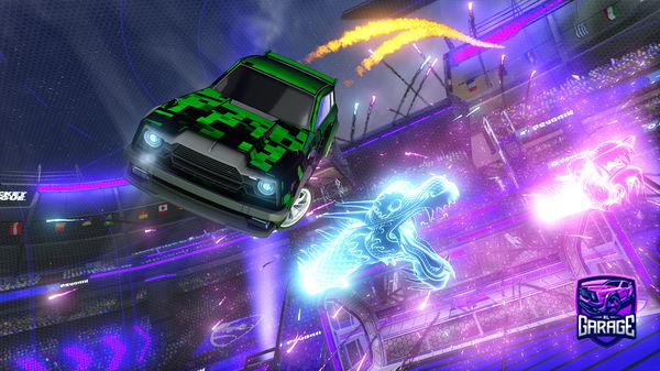 A Rocket League car design from Venomboi123