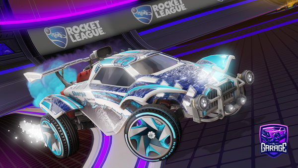 A Rocket League car design from Alfiebud