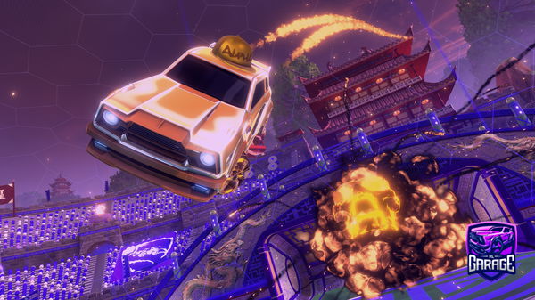 A Rocket League car design from M4T7y