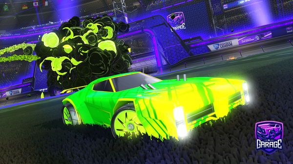 A Rocket League car design from SlumpySeth