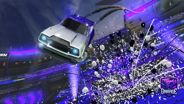 A Rocket League car design from offtherailz8736
