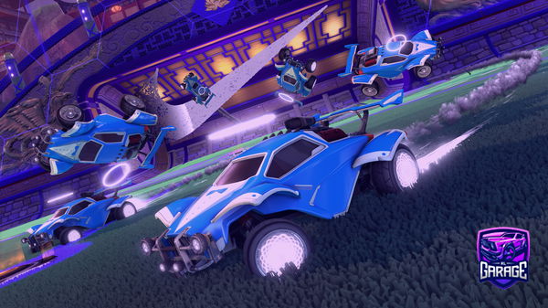 A Rocket League car design from Speed-Yousef