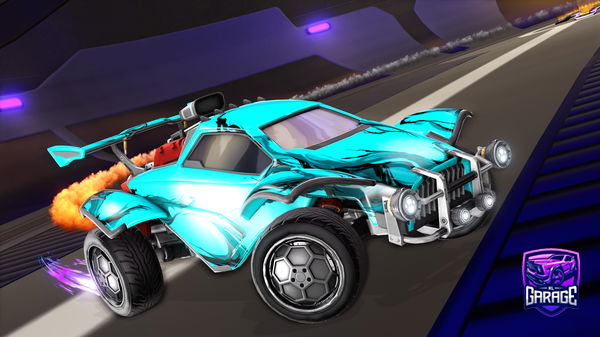 A Rocket League car design from Rotor_Revenant