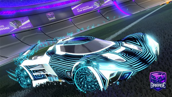 A Rocket League car design from JaggedCyclone777