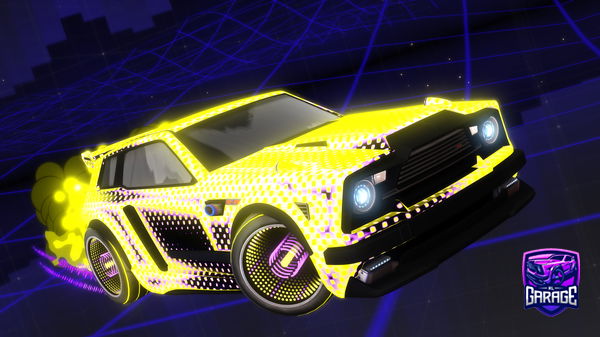 A Rocket League car design from Hyperventilation