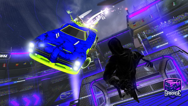 A Rocket League car design from zombieforce51
