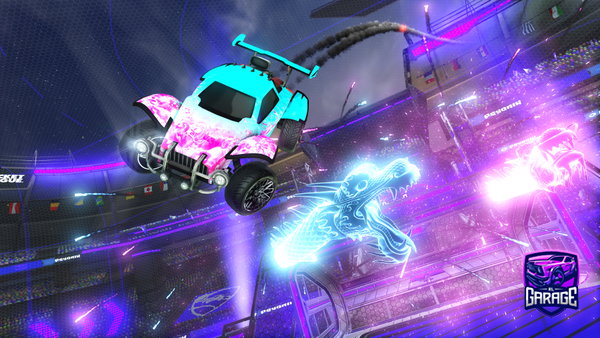 A Rocket League car design from Sm1thTV
