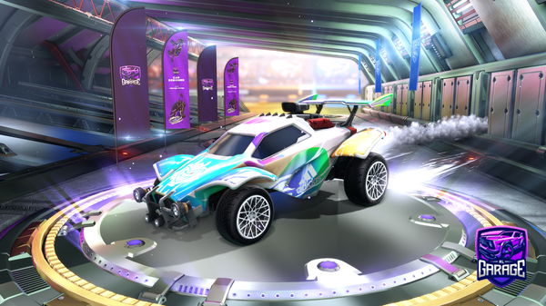 A Rocket League car design from LucidWolf6