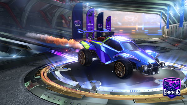 A Rocket League car design from Unstoy