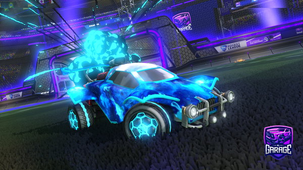 A Rocket League car design from SirTechno