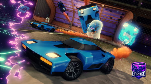 A Rocket League car design from Ben12-oSu