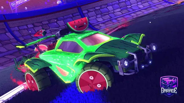 A Rocket League car design from sumsang