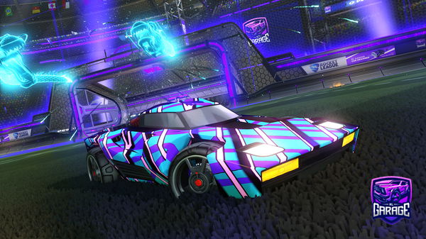 A Rocket League car design from bologneseimhasar