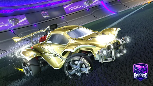 A Rocket League car design from GoBlitzy