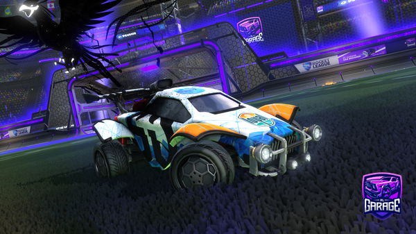 A Rocket League car design from __Juice__