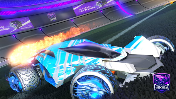 A Rocket League car design from 5T0RM