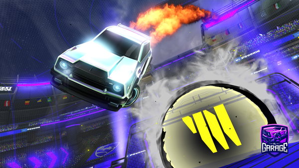A Rocket League car design from plomae