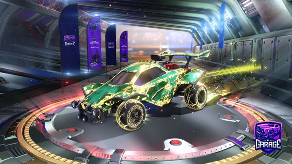A Rocket League car design from DzoiK8