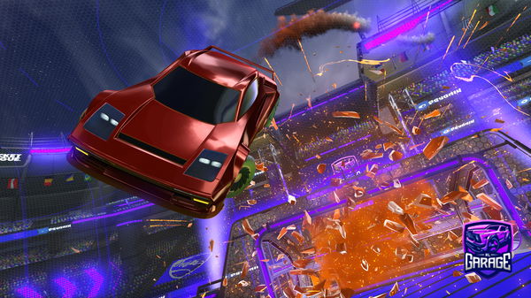 A Rocket League car design from MrPyps