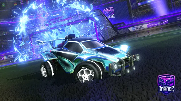 A Rocket League car design from Kosean76