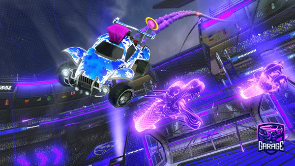 A Rocket League car design from sdager