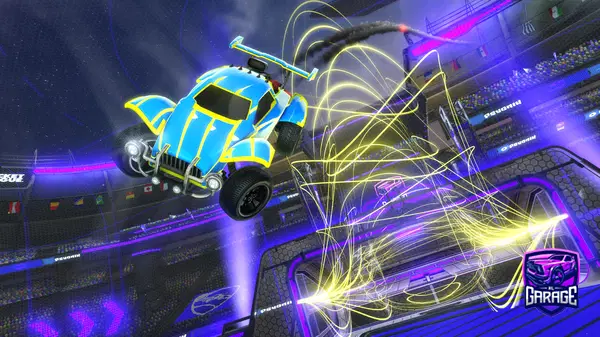 A Rocket League car design from Animo_rl