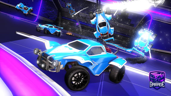 A Rocket League car design from Nunc