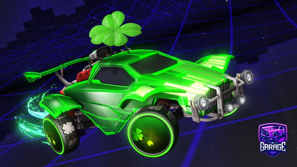 A Rocket League car design from LeKriliq