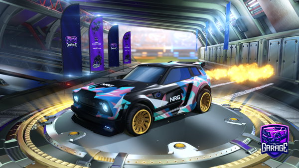 A Rocket League car design from OpticOlivr