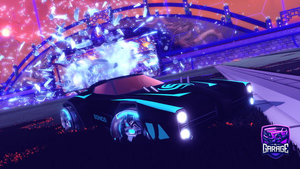 A Rocket League car design from Josejsjdhshs