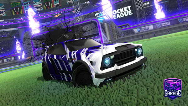 A Rocket League car design from Posao