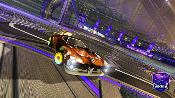 A Rocket League car design from Wave449