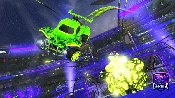 A Rocket League car design from youoiu