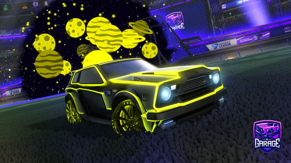 A Rocket League car design from Jack80899