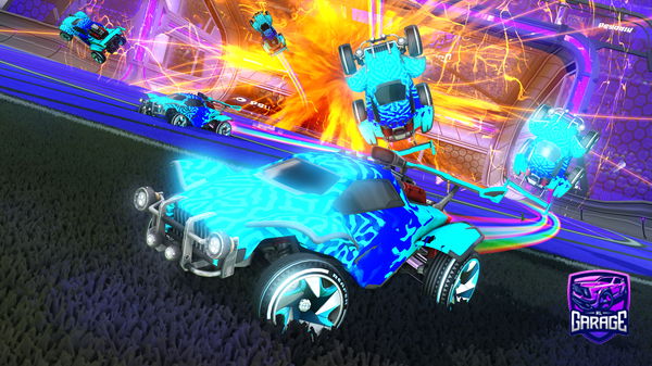 A Rocket League car design from wategaming