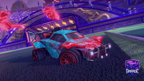 A Rocket League car design from peru_zi