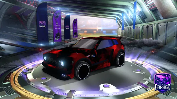 A Rocket League car design from dxkb