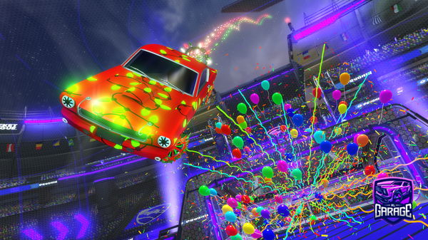 A Rocket League car design from ShAdOwW01f