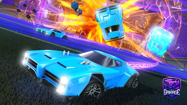 A Rocket League car design from Thedarksnake123