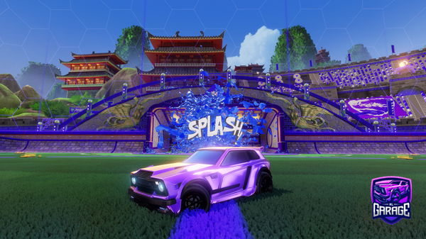 A Rocket League car design from qwikly