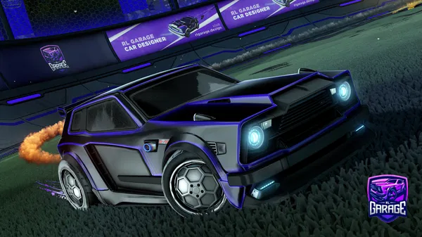 A Rocket League car design from Darkskeleton573