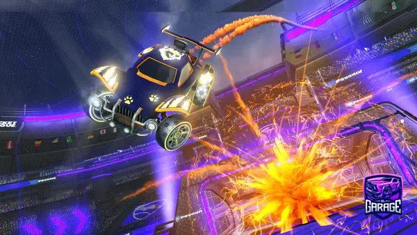 A Rocket League car design from Statogirl