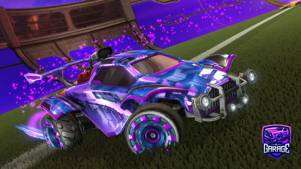 A Rocket League car design from ChappyDaBoi3