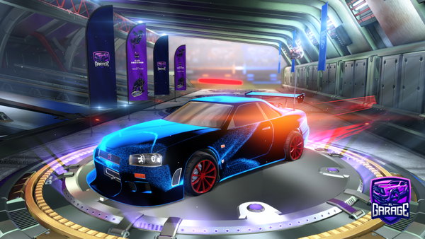 A Rocket League car design from WackyDuckGamer