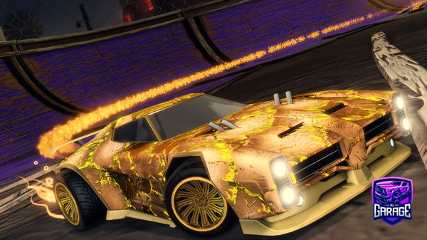 A Rocket League car design from SilverRL_