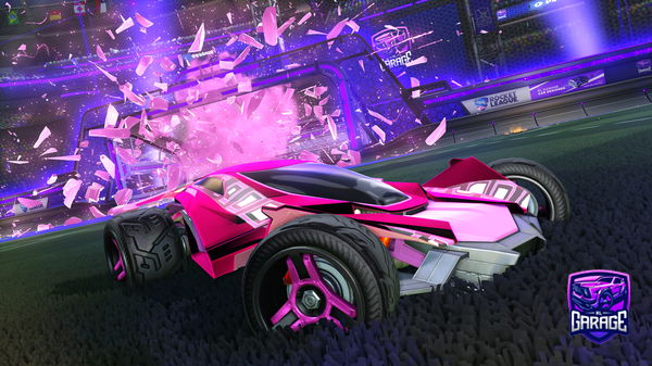 A Rocket League car design from Soccercat92