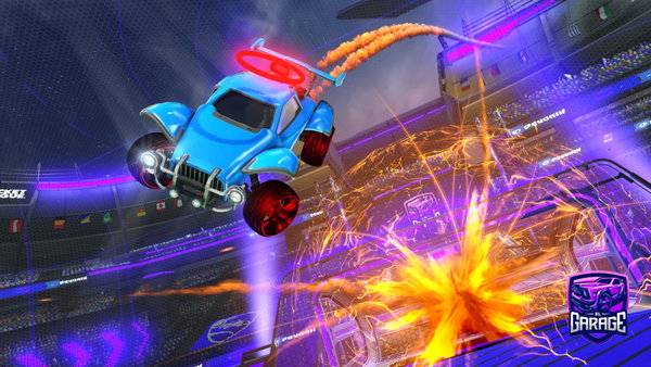 A Rocket League car design from MarshTheBacca