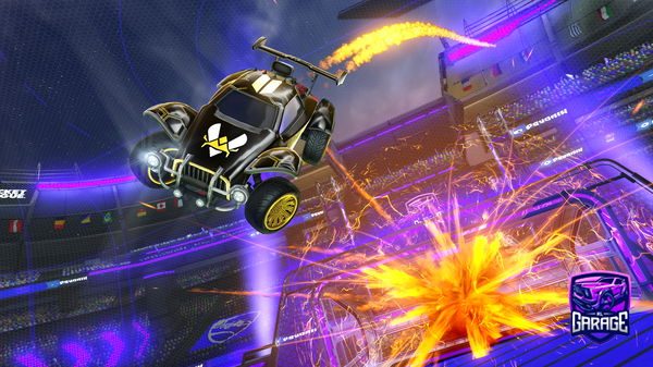 A Rocket League car design from gtisgkdkg